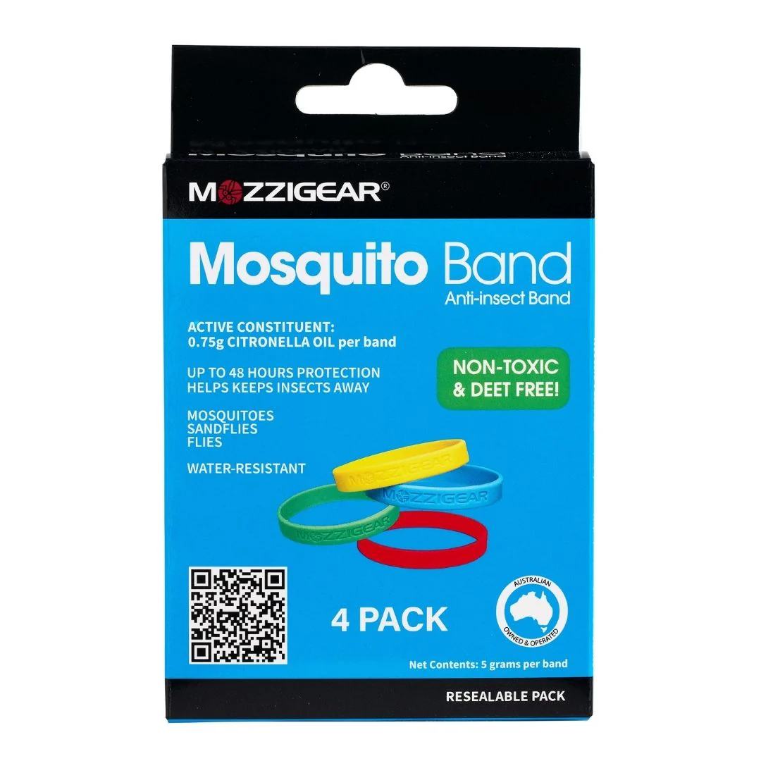 Mosquito Wristbands. DEET-Free Bands for Kids & Adults
