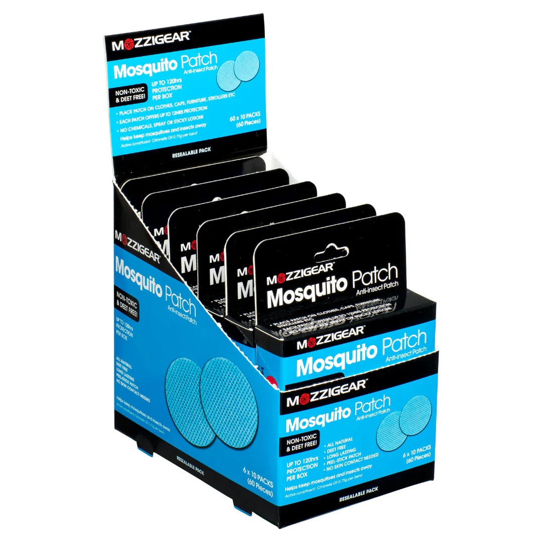 Mosquito Patches & Stickers. DEET-Free Bands for Kids & Adults